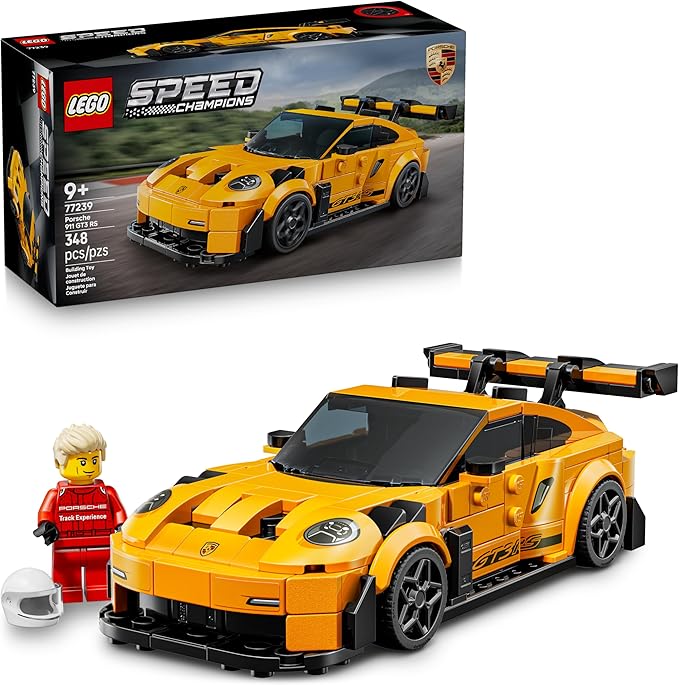 LEGO Speed Champions Porsche 911 GT3 RS Super Car Toy