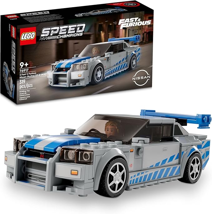 LEGO Speed Champions 2 Fast 2 Furious Nissan Skyline GT-R (R34)